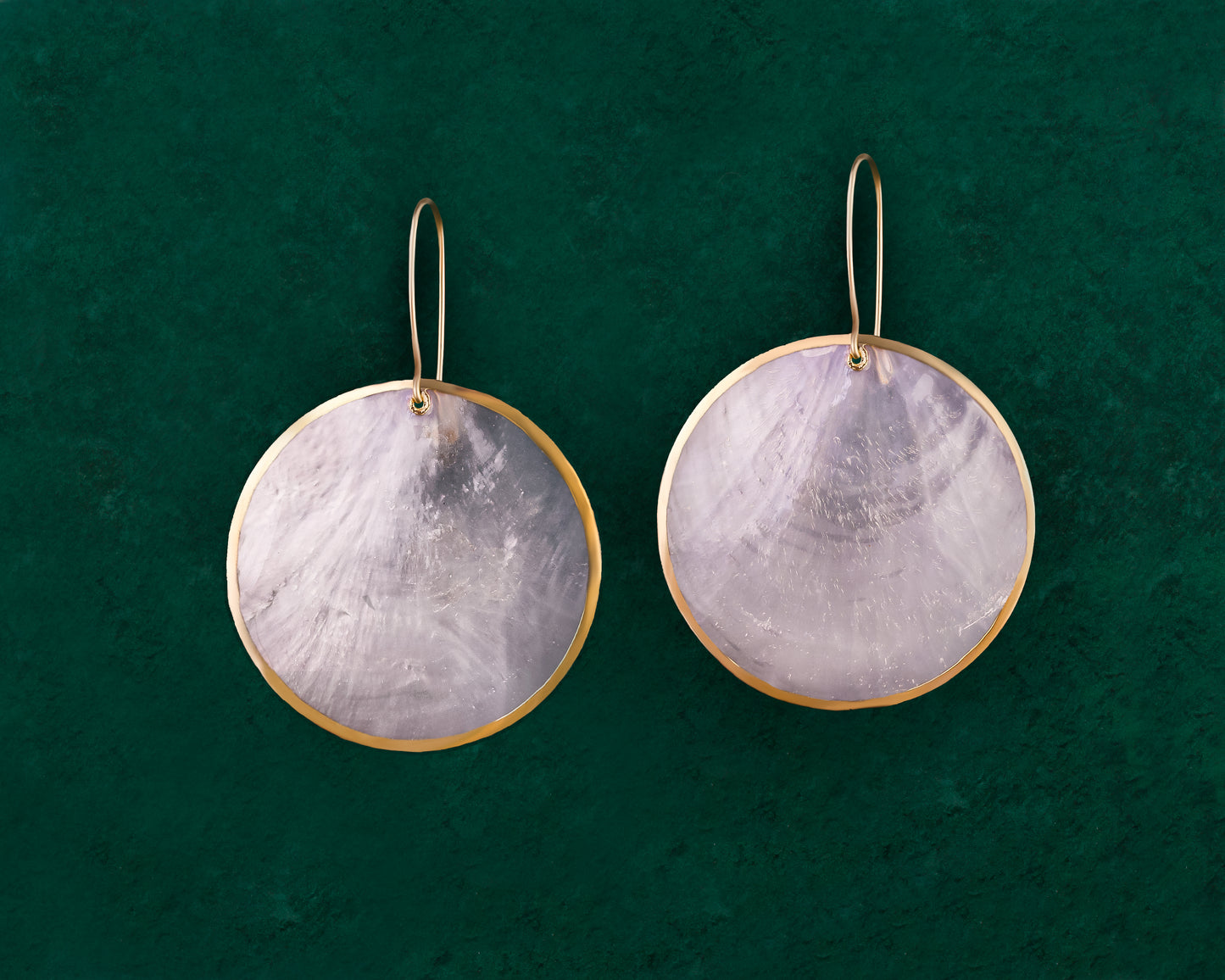 Statement Capiz Shell Earrings