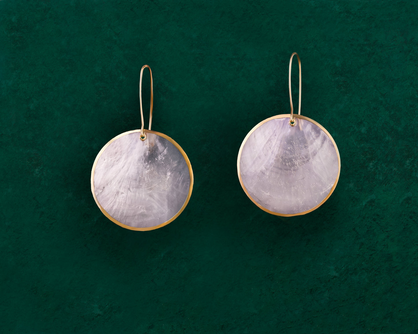 Zoey's Capiz Shell Wedding Earrings