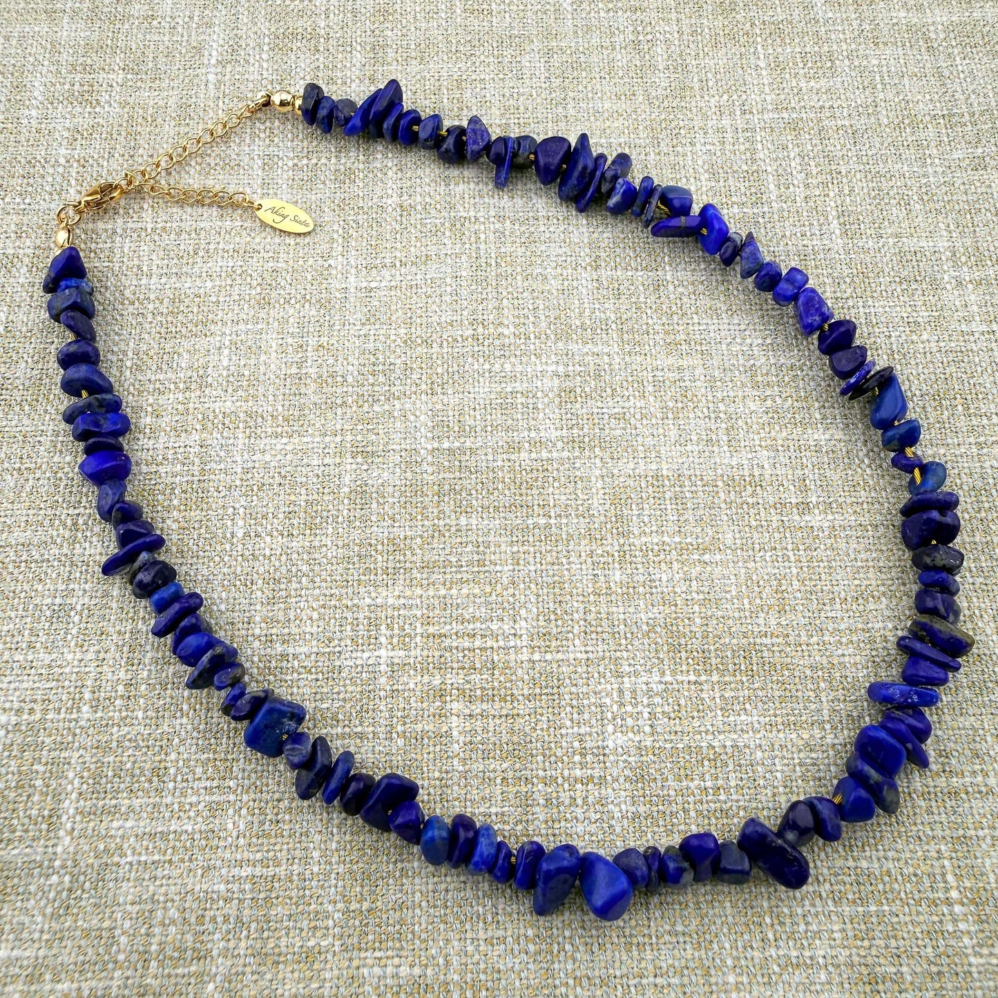 Lapis Lazuli Nugget Necklace