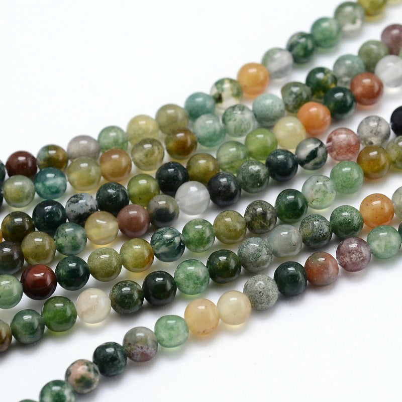 Indian Agate Stretch Bracelet