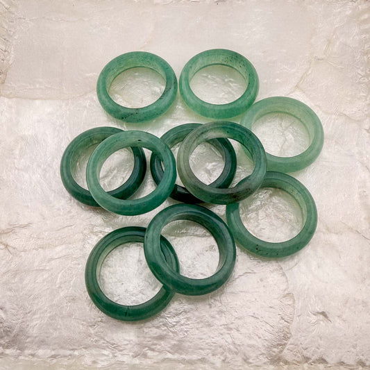 Green Aventurine Ring