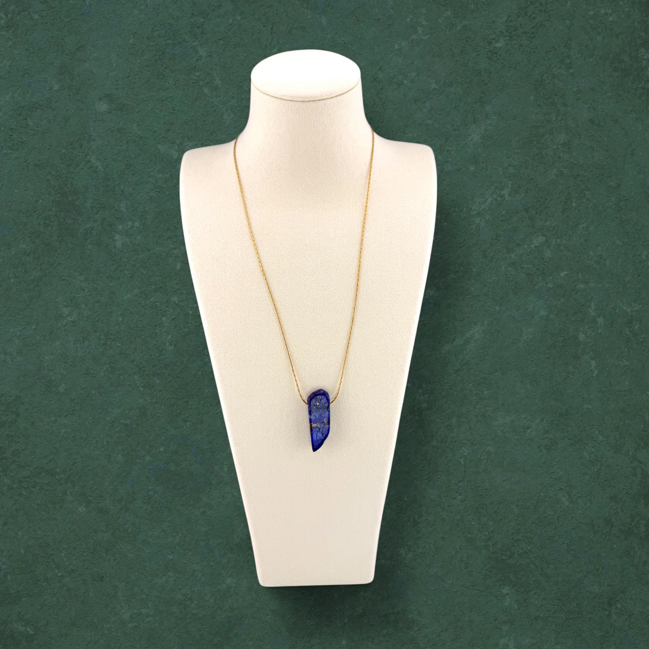 Floating Lapis Lazuli Necklace