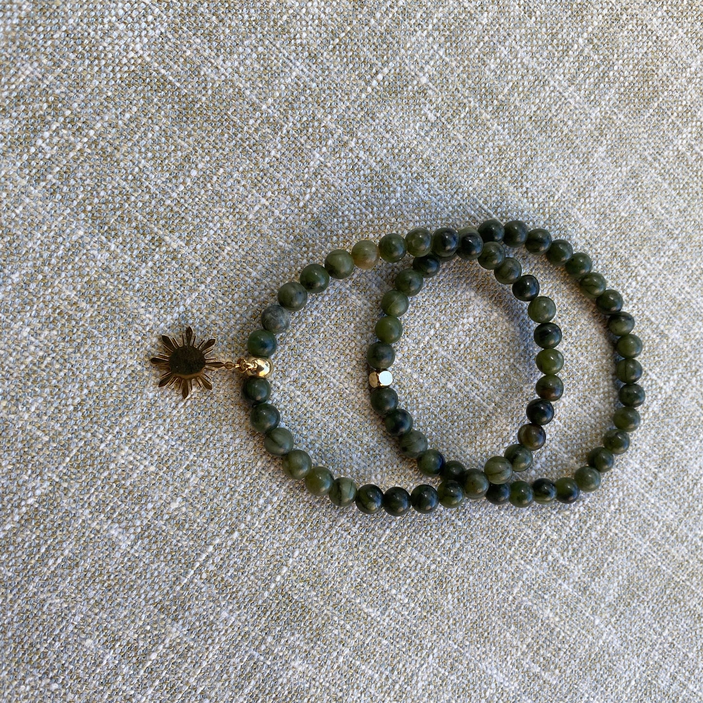 Canadian Jade Stretch Bracelet