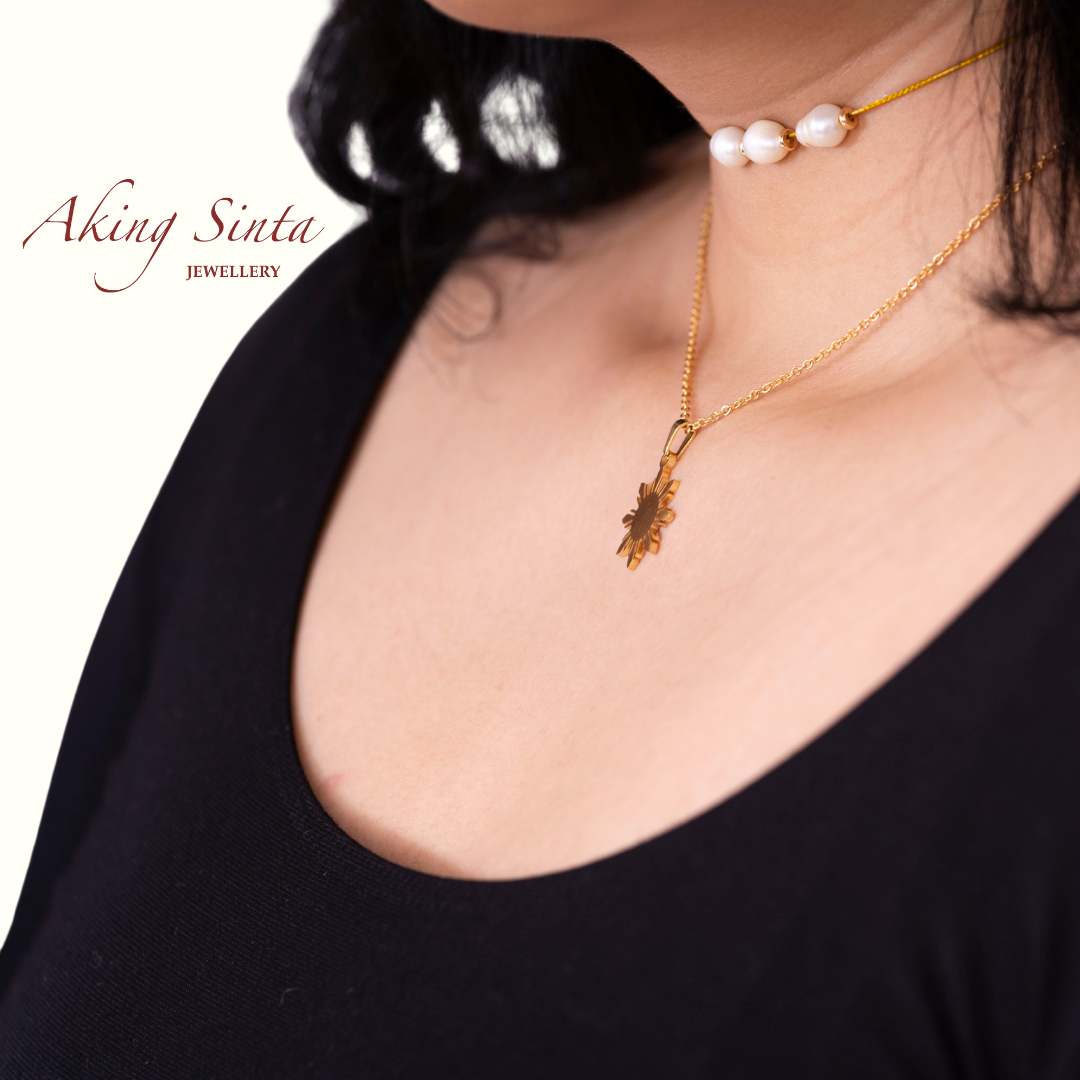 Araw Philippine Sun Jewelry Set