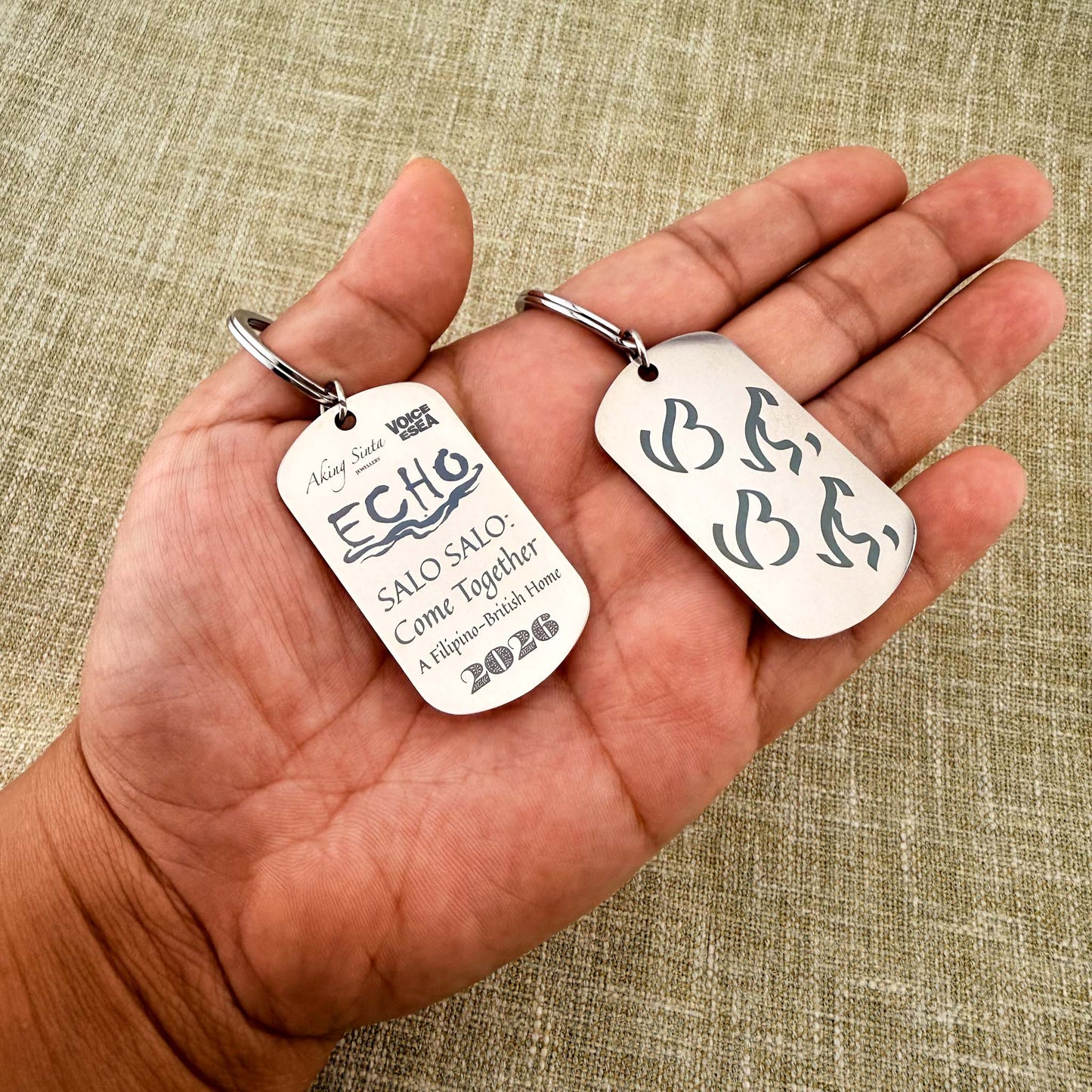 SALO SALO Baybayin Souvenir Key Ring