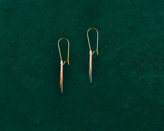 Charmed Capiz Shell Hook Earrings