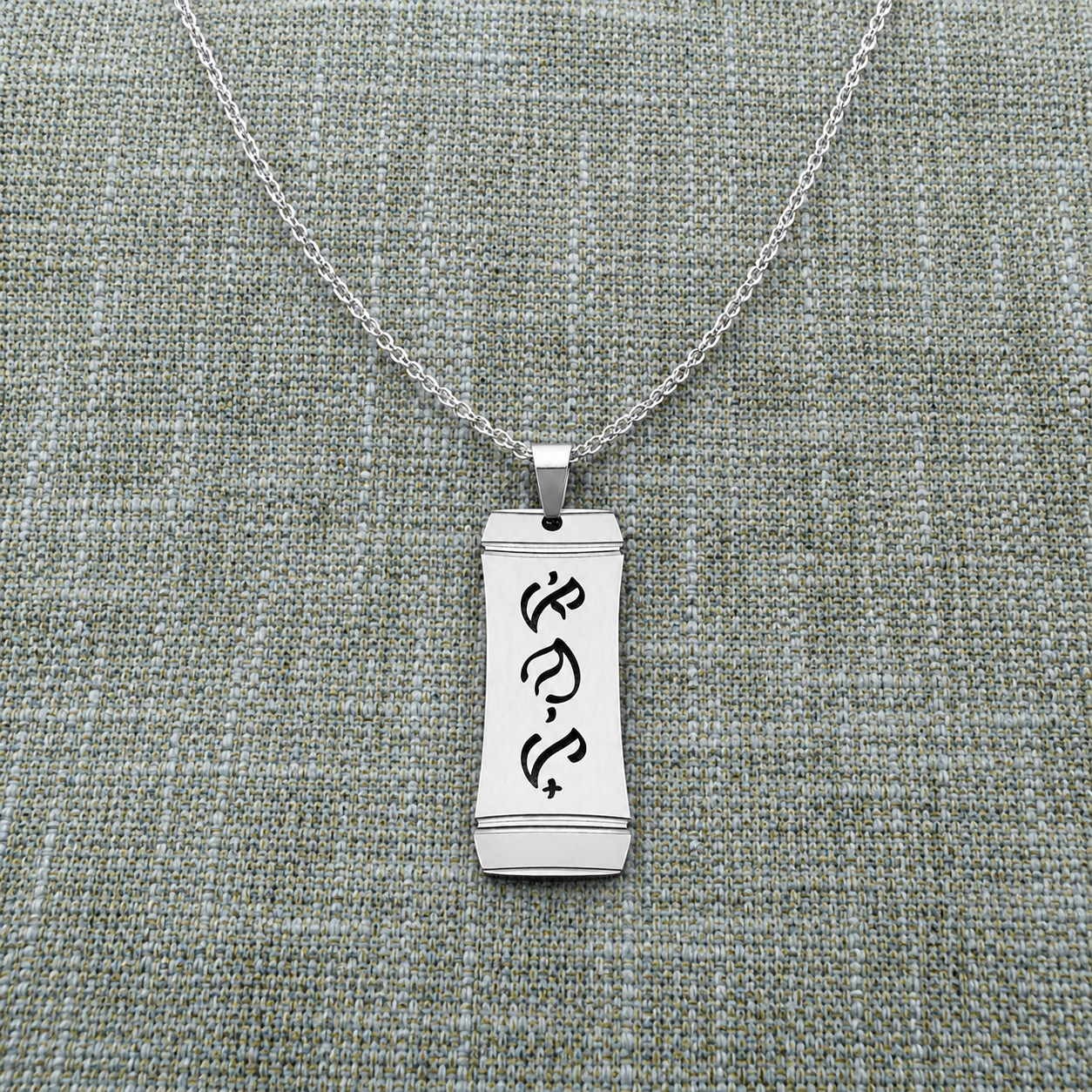 PINOY “Filipino” Baybayin Bamboo Pendant Necklace