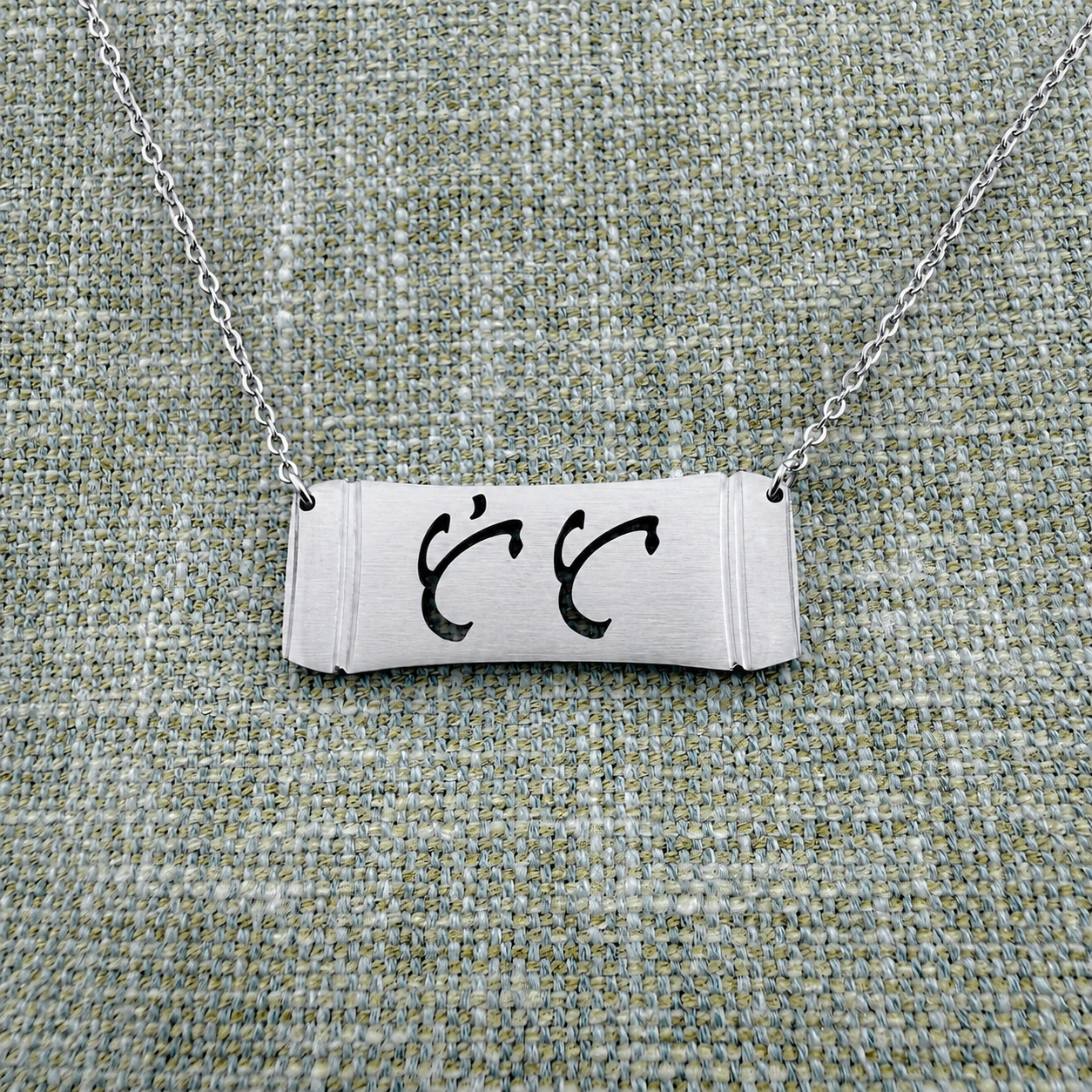 TITA “Aunt” Baybayin Bamboo Bar Necklace