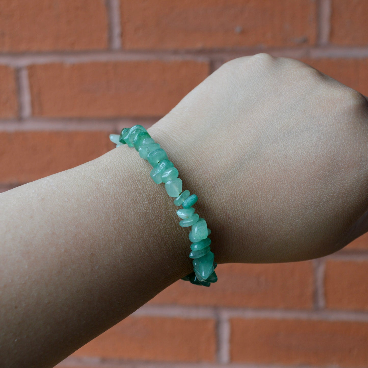 Green Aventurine Nuggets Bracelet