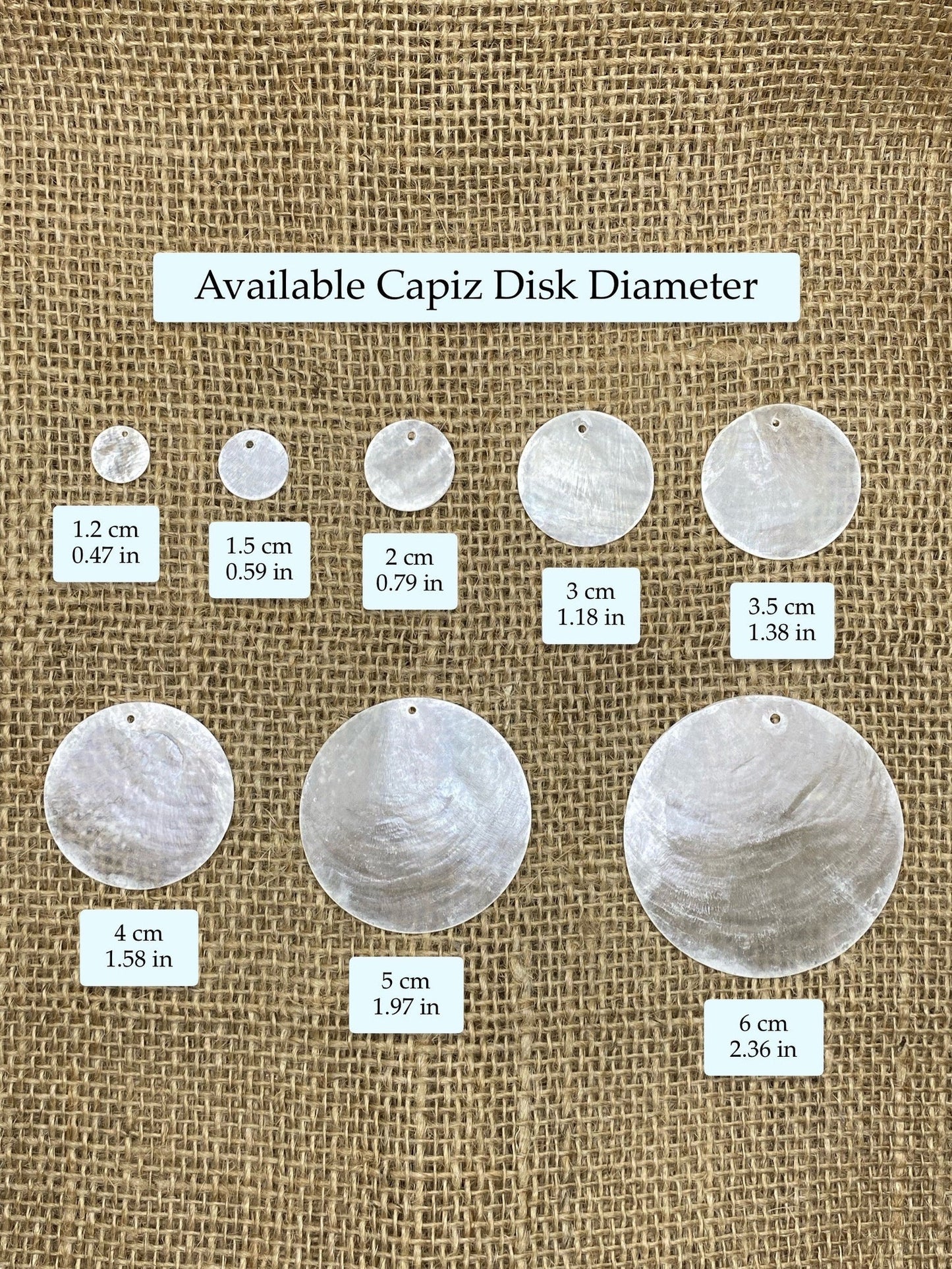 Capiz Shell Ball Chain Threader Earrings