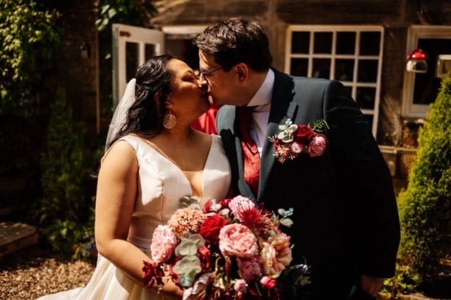 Zoey's Capiz Shell Wedding Earrings