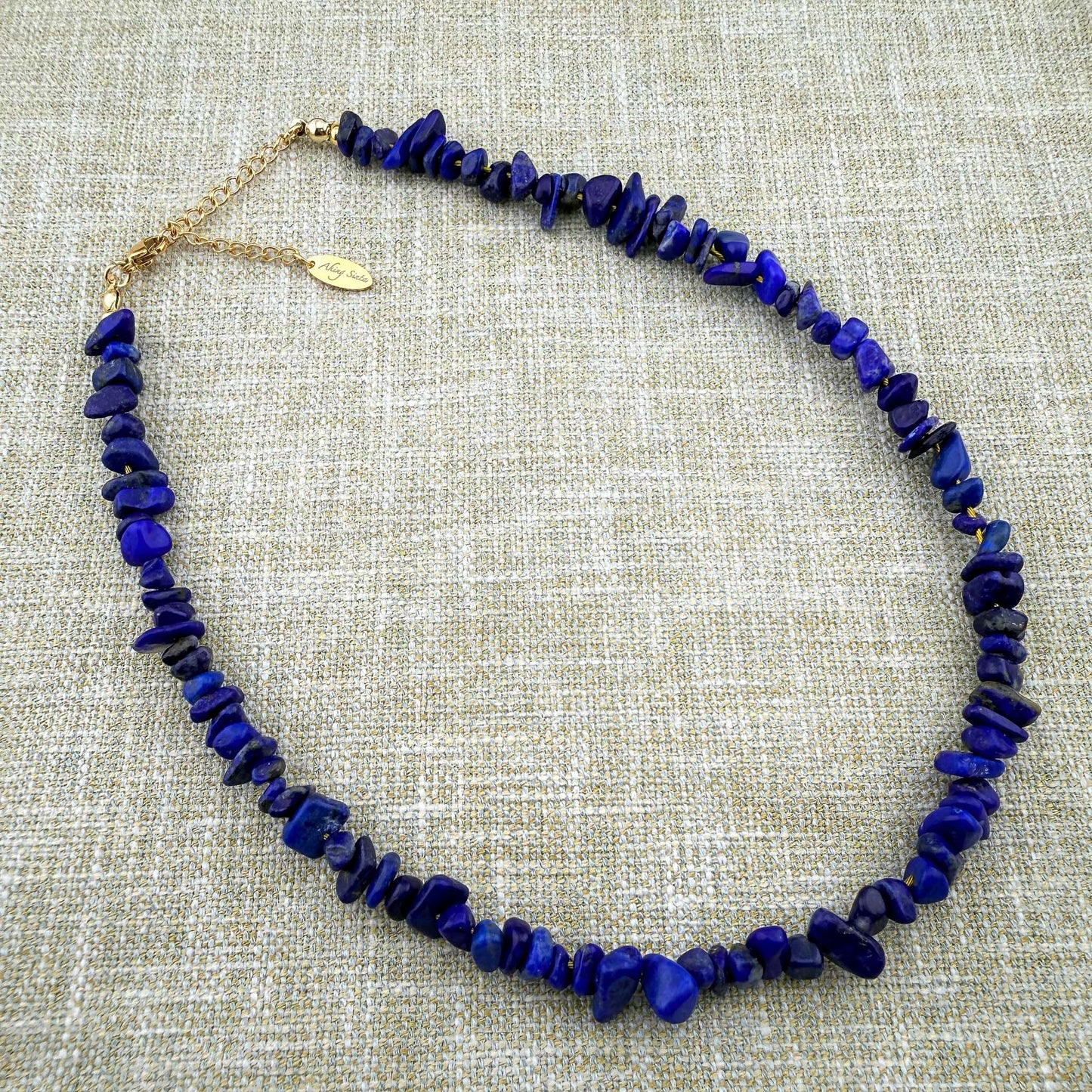 Lapis Lazuli Nugget Necklace