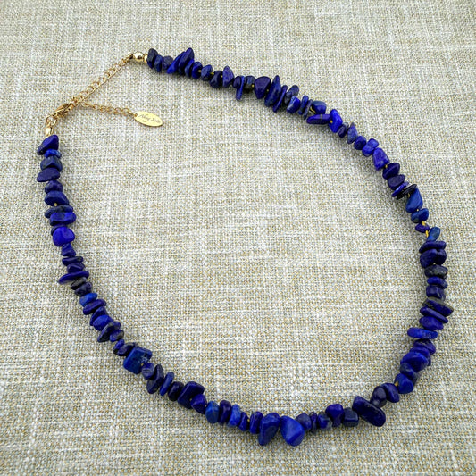 Lapis Lazuli Nugget Necklace