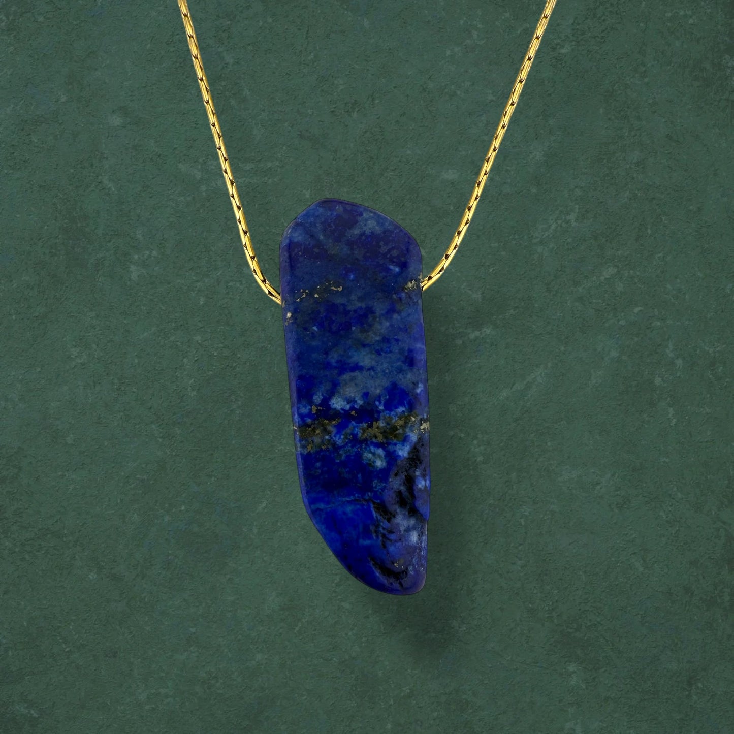 Floating Lapis Lazuli Necklace