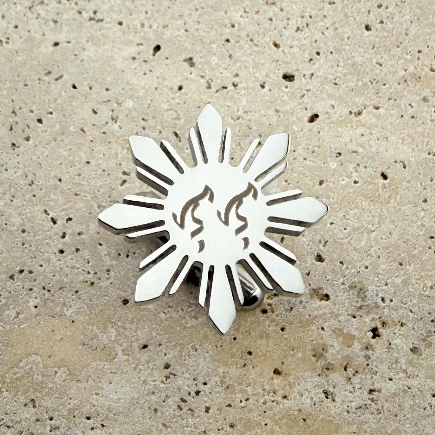 Bespoke Baybayin Engraving on Cuff Links