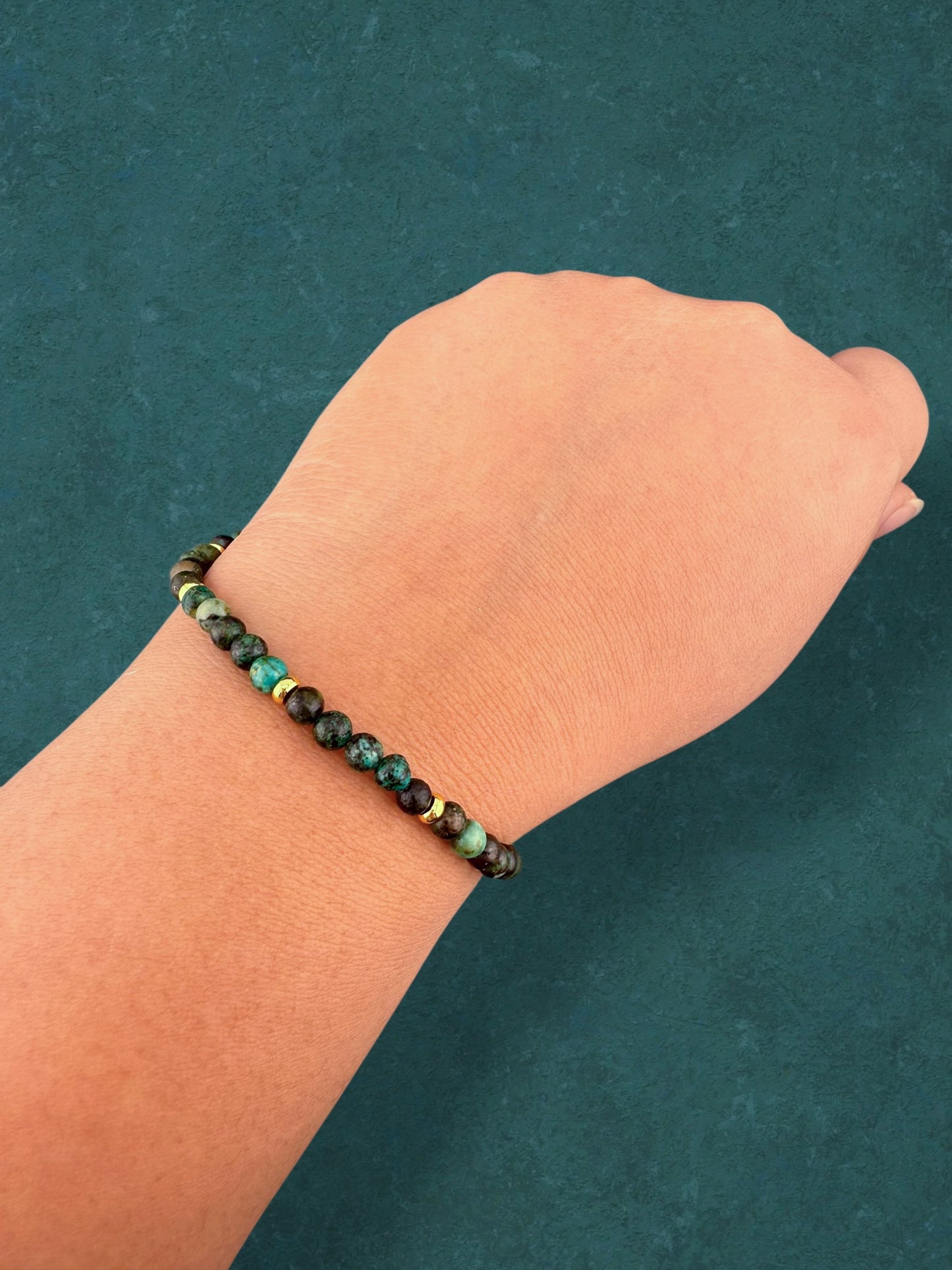 African Turquoise Bracelet