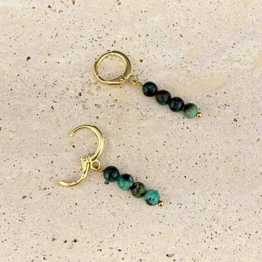 African Turquoise Huggies