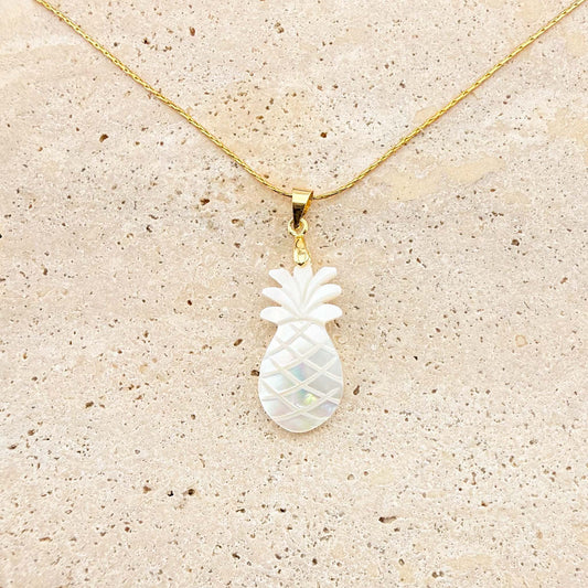 Pineapple Mother of Pearl Necklace