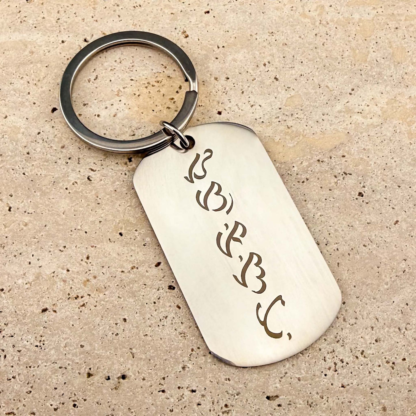 Bespoke Baybayin Engraving on Keyrings