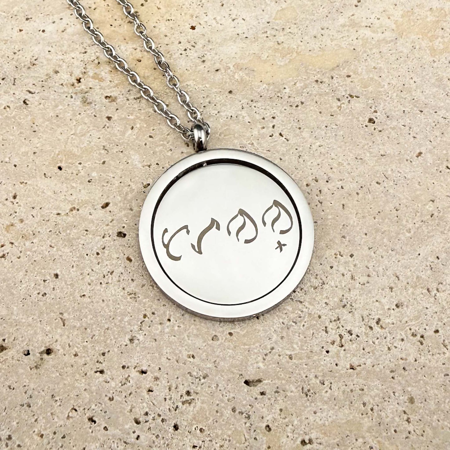 Bespoke Baybayin Engraving on Spinning Coin Necklaces