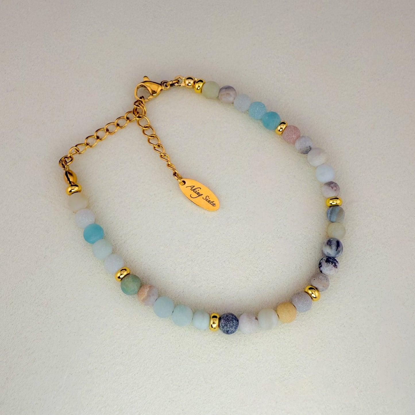 Flower Amazonite Bracelet