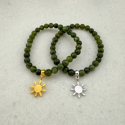 Canadian Jade Stretch Bracelet