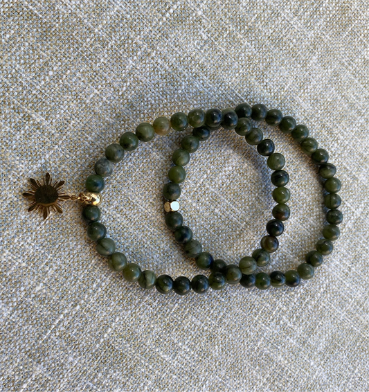 Canadian Jade Stretch Bracelet