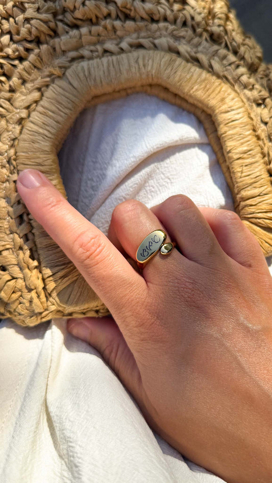 SAPAT “Enough” Adjustable Ring