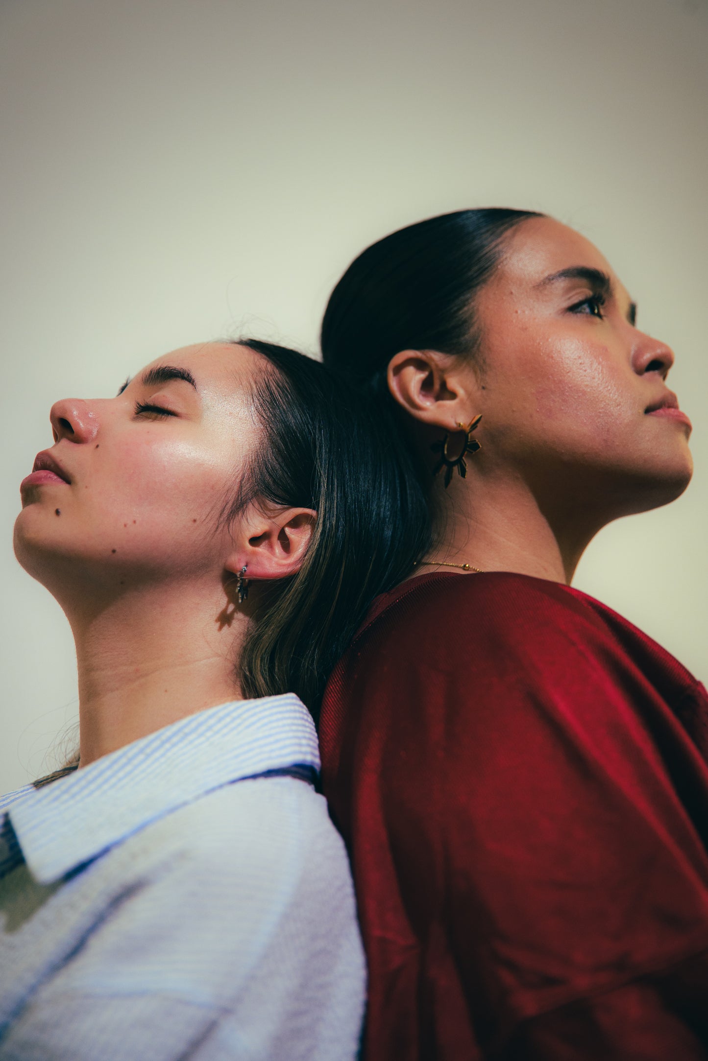 Araw Statement Hoop Earrings