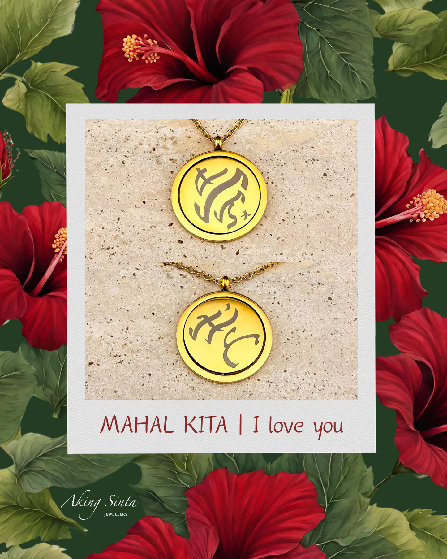 Bespoke Baybayin Engraving on Spinning Coin Necklaces