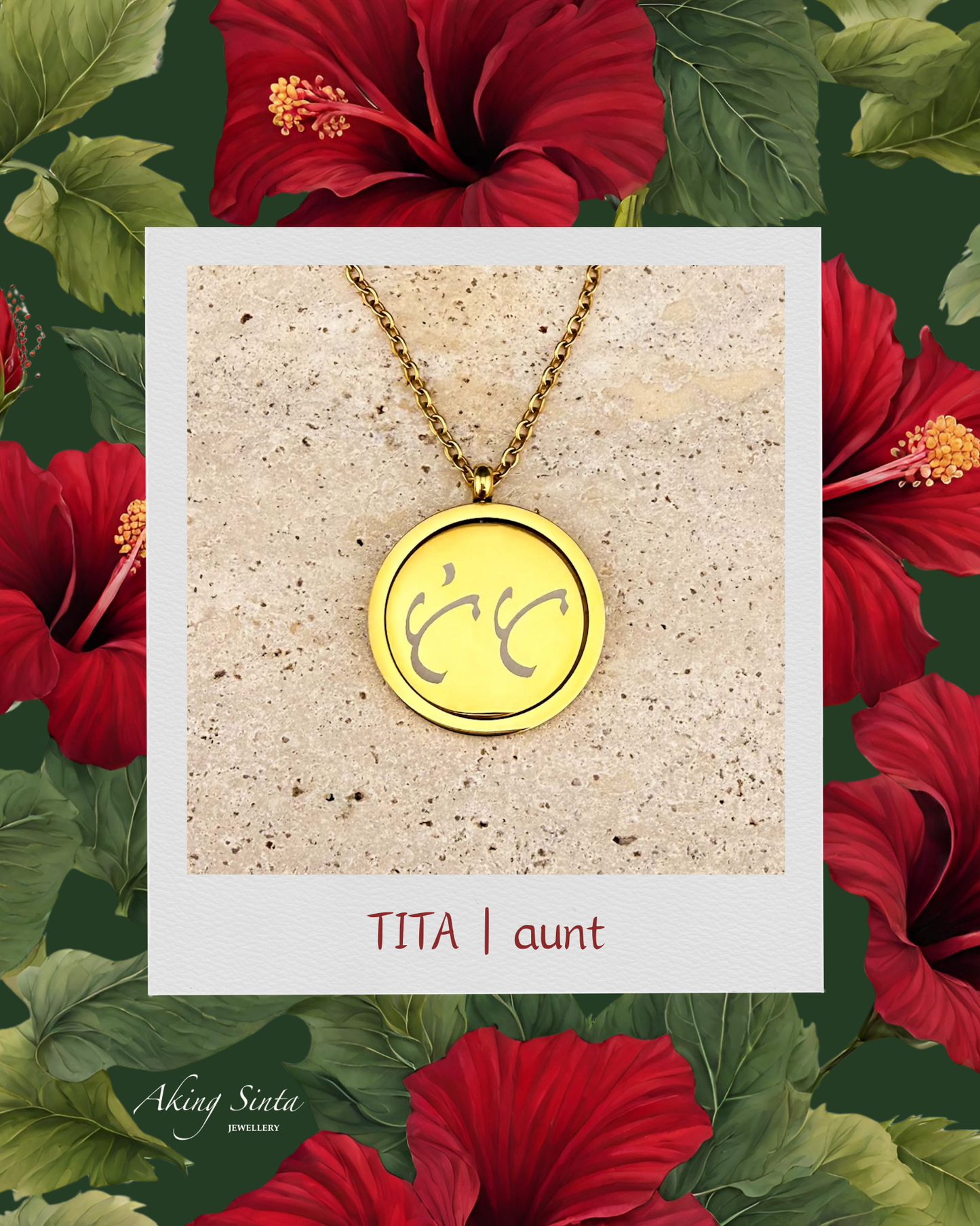 Bespoke Baybayin Engraving on Spinning Coin Necklaces