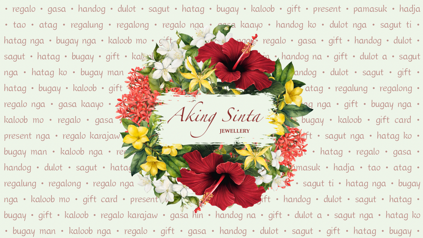 Aking Sinta Jewellery Digital Gift Voucher