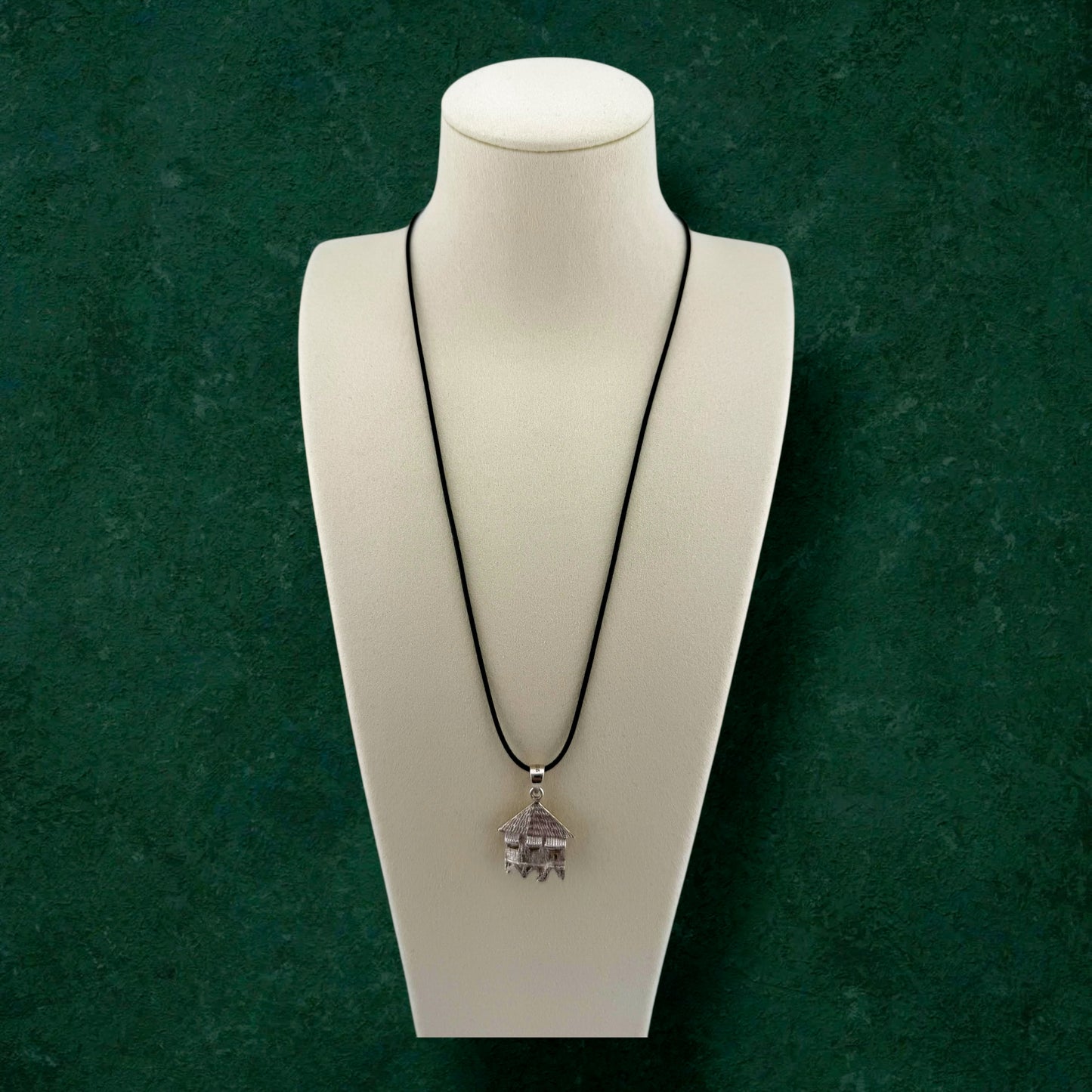 Bahay Kubo Sterling Silver Charm Necklace