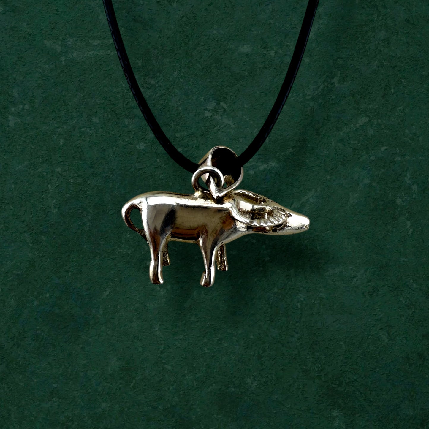 Kalabaw Sterling Silver Charm Necklace