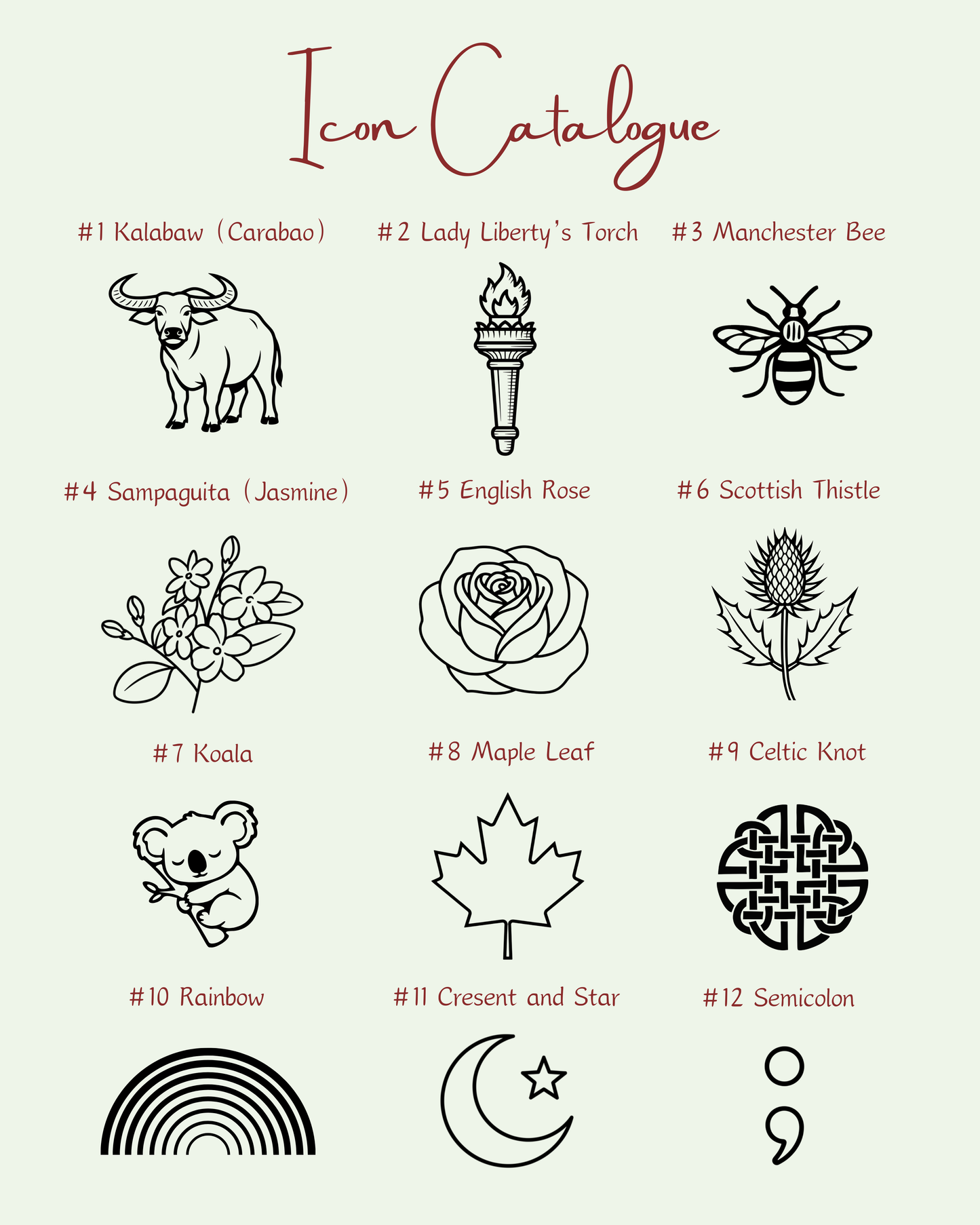 Simple Engraving Add-On: Names, Dates, Initials and Icons