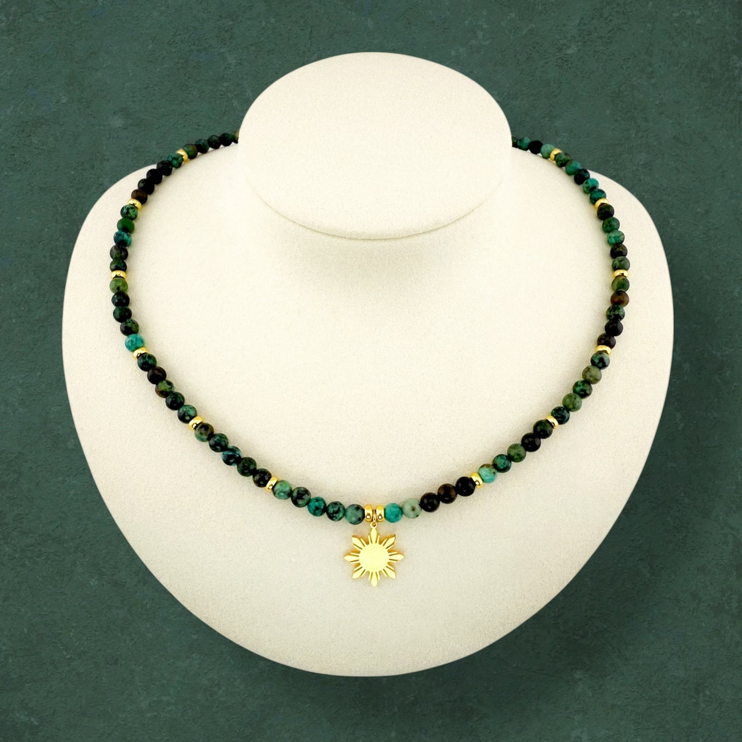 African Turquoise Necklace