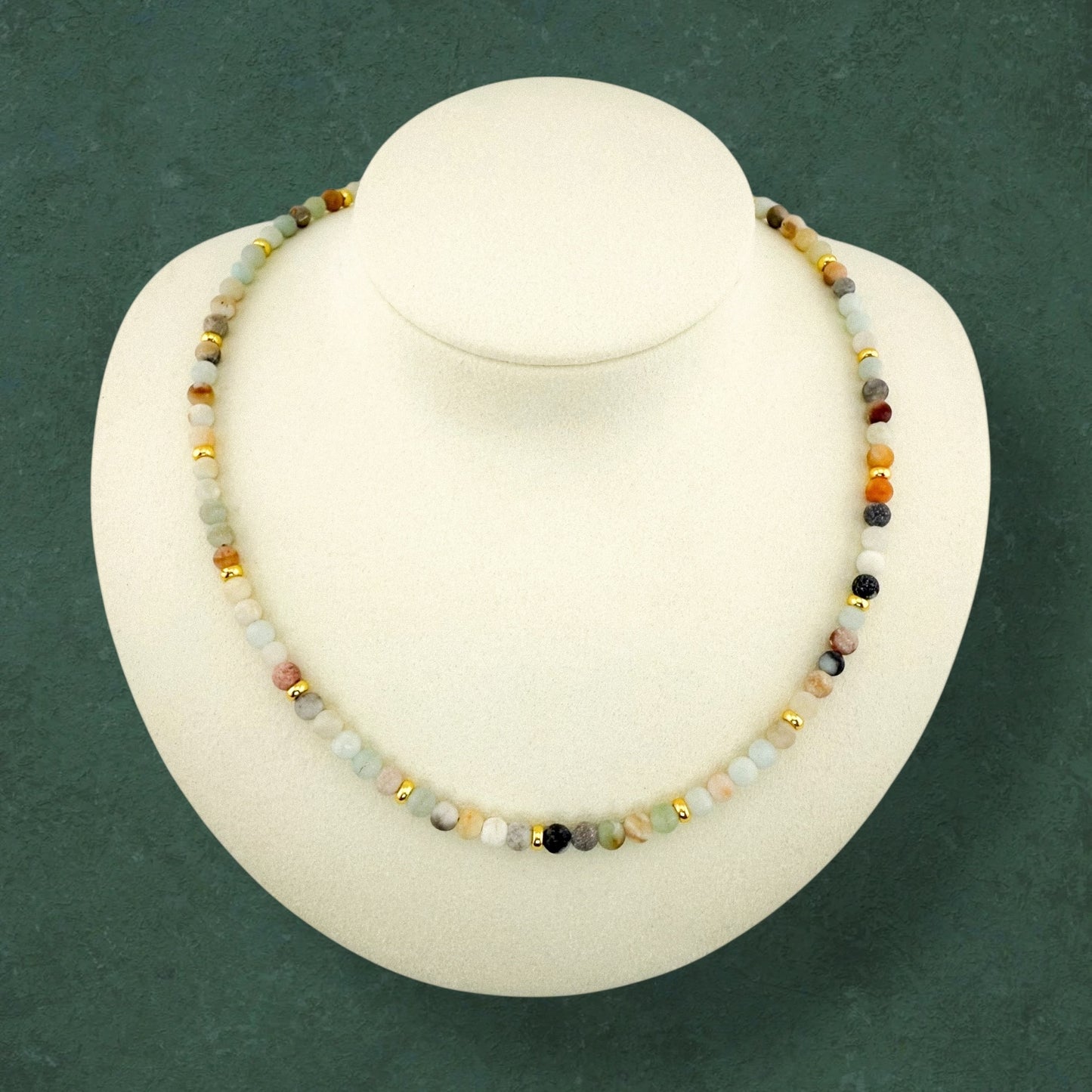 Flower Amazonite Necklace