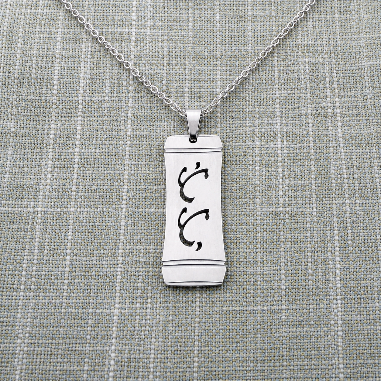 TITO “Uncle” Baybayin Bamboo Pendant Necklace